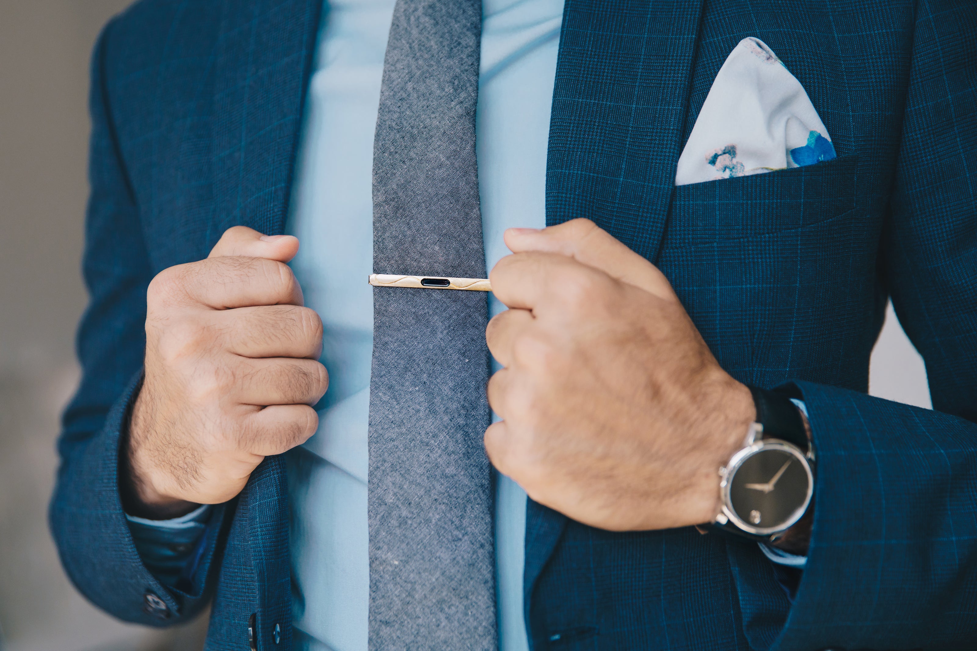 Menswear tie and tie clip — Scaling Simplicity Across Borders case study